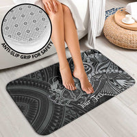 Personalised Polynesia Zodiac Cancer Bathroom Set Galaxy Polynesian Pattern Chest Tattoo Style