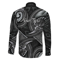 Personalised Polynesia Zodiac Cancer Family Matching Mermaid Dress and Hawaiian Shirt Galaxy Polynesian Pattern Chest Tattoo Style LT14 - Polynesian Pride