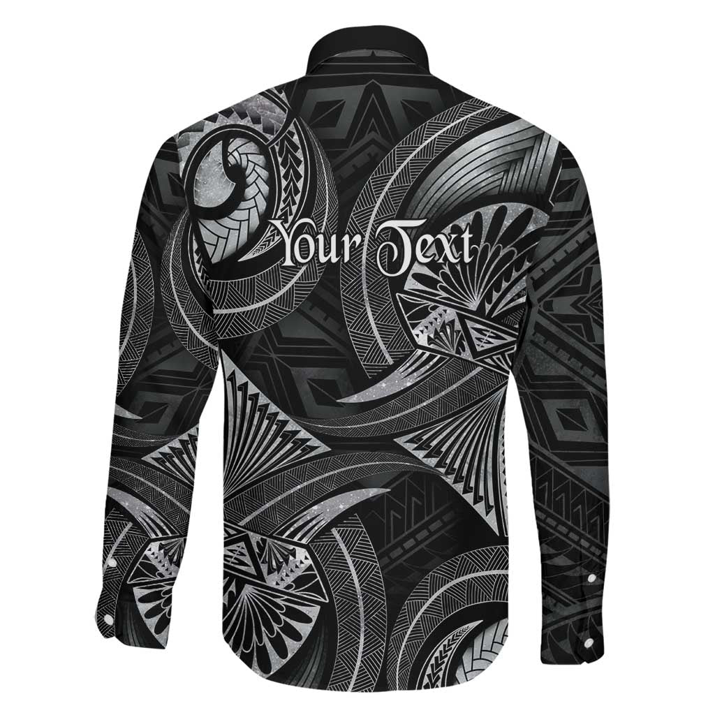 Personalised Polynesia Zodiac Cancer Family Matching Off Shoulder Short Dress and Hawaiian Shirt Galaxy Polynesian Pattern Chest Tattoo Style LT14 - Polynesian Pride