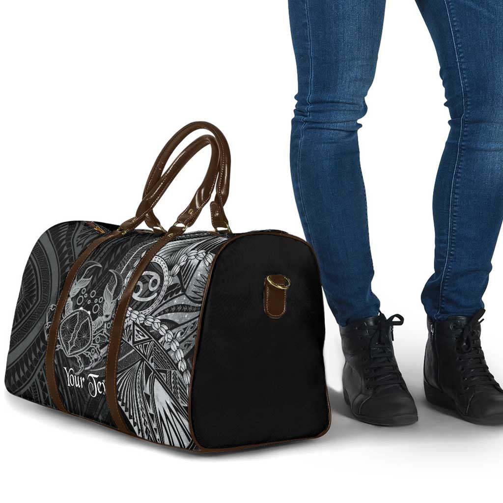 Personalised Polynesia Zodiac Cancer Travel Bag Galaxy Polynesian Pattern Chest Tattoo Style