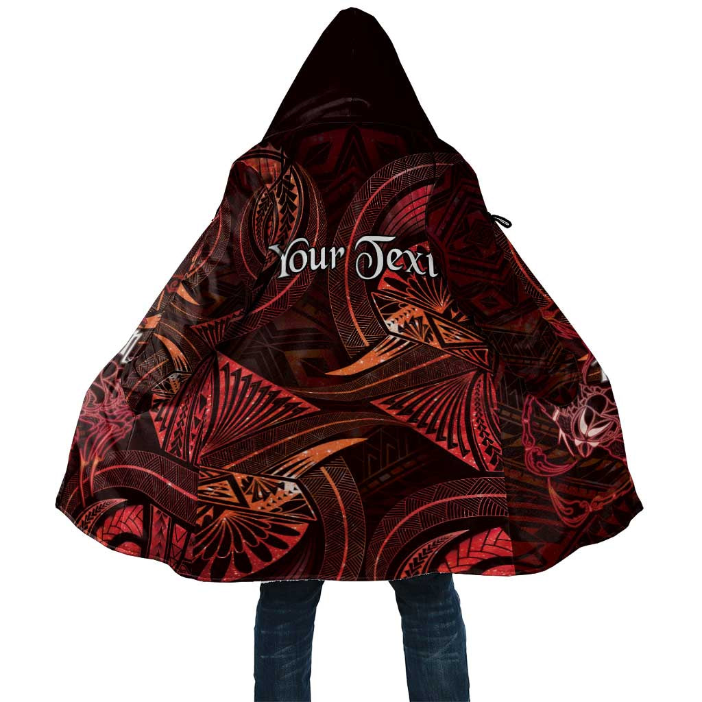 Personalised Polynesia Zodiac Scorpio Cloak Galaxy Polynesian Pattern Chest Tattoo Style