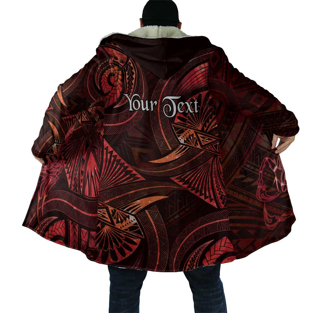 Personalised Polynesia Zodiac Scorpio Cloak Galaxy Polynesian Pattern Chest Tattoo Style