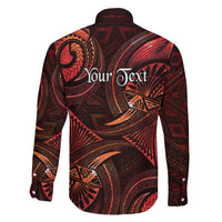 Personalised Polynesia Zodiac Scorpio Family Matching Puletasi and Hawaiian Shirt Galaxy Polynesian Pattern Chest Tattoo Style