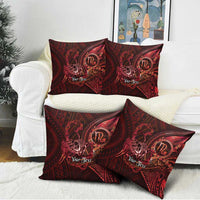 Personalised Polynesia Zodiac Scorpio Pillow Cover Galaxy Polynesian Pattern Chest Tattoo Style