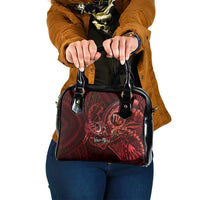 Personalised Polynesia Zodiac Scorpio Shoulder Handbag Galaxy Polynesian Pattern Chest Tattoo Style