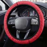 New Zealand Christmas In July Steering Wheel Cover Tui Bird With Kowhai Meri Kirihimete LT14 - Polynesian Pride