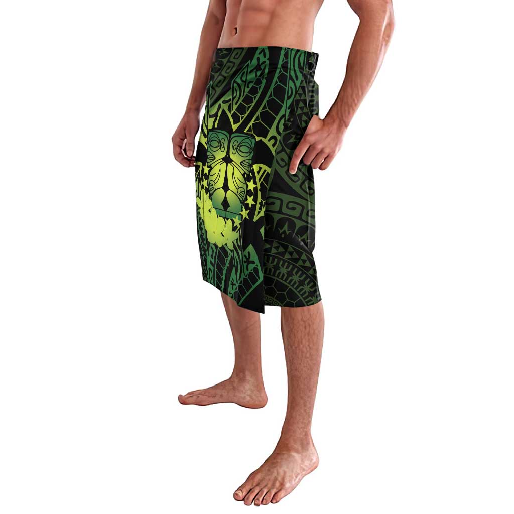 Kia Orana Kuki Airani Lavalava Cook Islands Tangaroa God Tatau Green