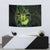 Kia Orana Kuki Airani Tapestry Cook Islands Tangaroa God Tatau Green