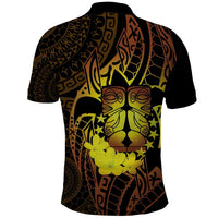 Kia Orana Kuki Airani Polo Shirt Cook Islands Tangaroa God Tatau Gold LT14 - Polynesian Pride