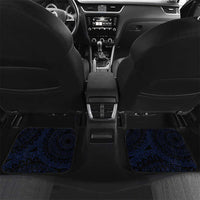 Kia Orana Kuki Airani Car Mats Cook Islands Tangaroa God Tatau Purple LT14 Set 2pcs - Back Purple - Polynesian Pride