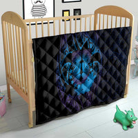 Kia Orana Kuki Airani Quilt Cook Islands Tangaroa God Tatau Purple LT14 - Polynesian Pride