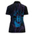 Kia Orana Kuki Airani Women Polo Shirt Cook Islands Tangaroa God Tatau Purple