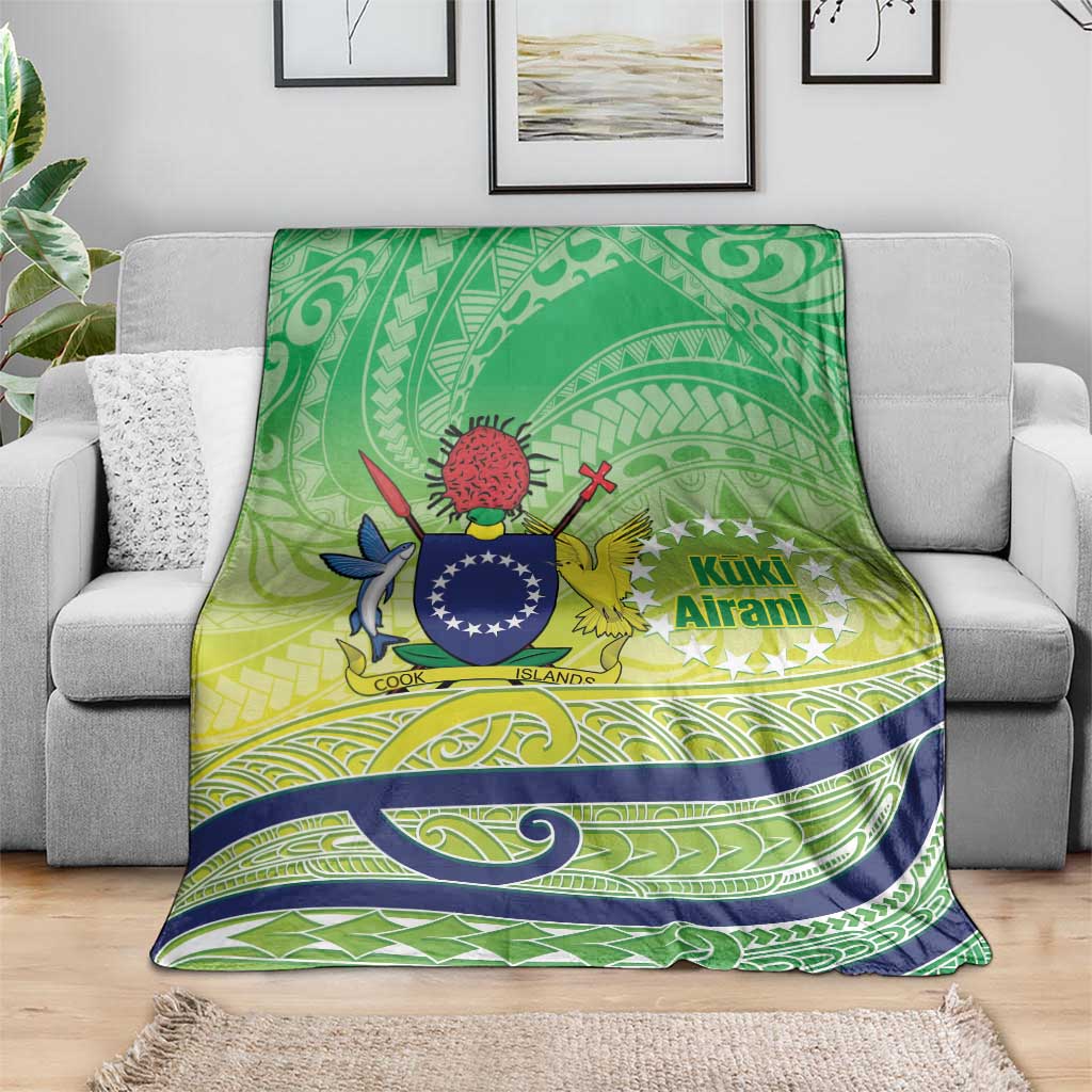 Te Maeva Nui Cook Islands Blanket 60th Independence Anniversary Proud LT14 - Polynesian Pride
