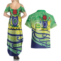 Te Maeva Nui Cook Islands Couples Matching Summer Maxi Dress and Hawaiian Shirt 60th Independence Anniversary Proud LT14 - Polynesian Pride