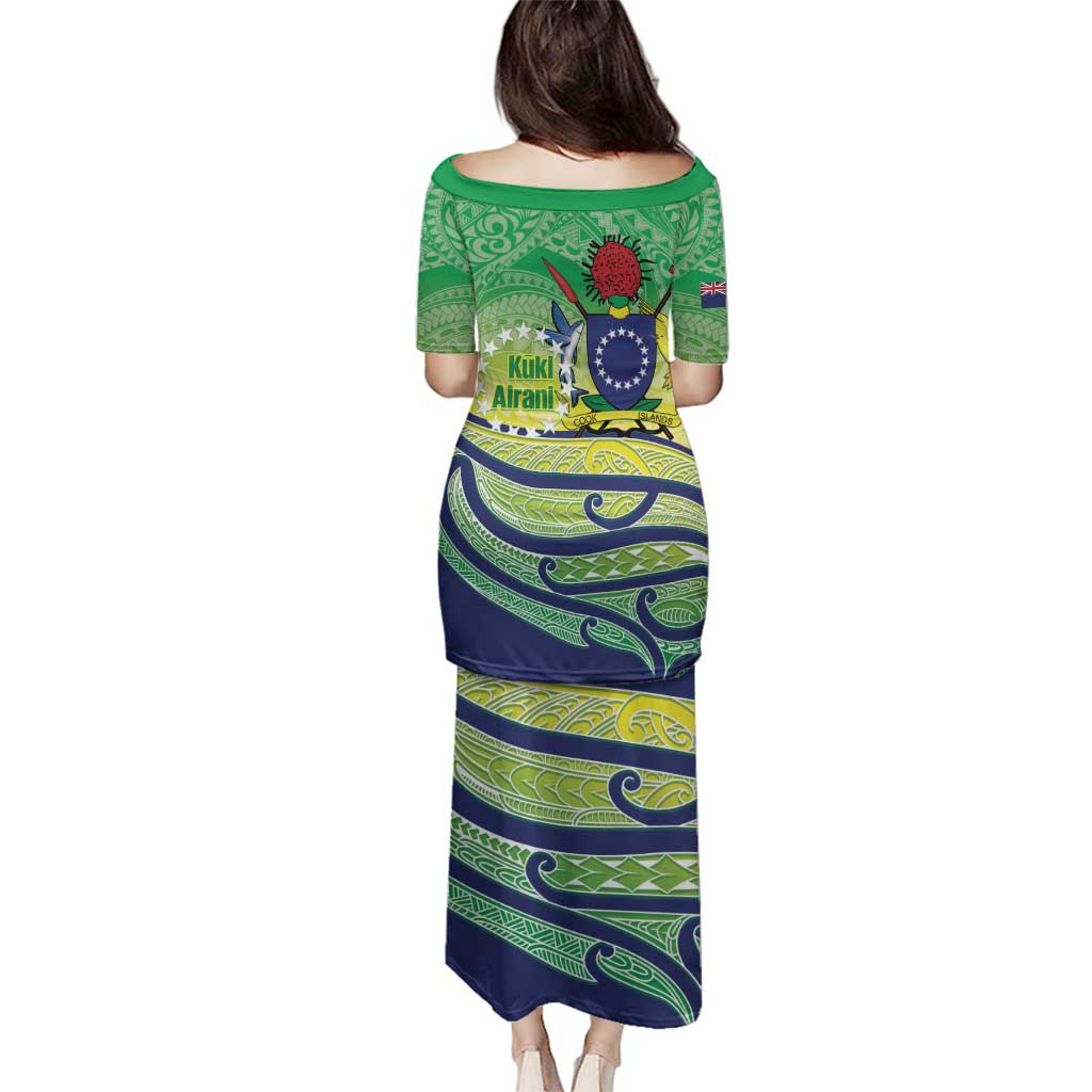 Te Maeva Nui Cook Islands Family Matching Puletasi and Hawaiian Shirt 60th Independence Anniversary Proud LT14 - Polynesian Pride