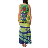 Te Maeva Nui Cook Islands Family Matching Tank Maxi Dress and Hawaiian Shirt 60th Independence Anniversary Proud LT14 - Polynesian Pride