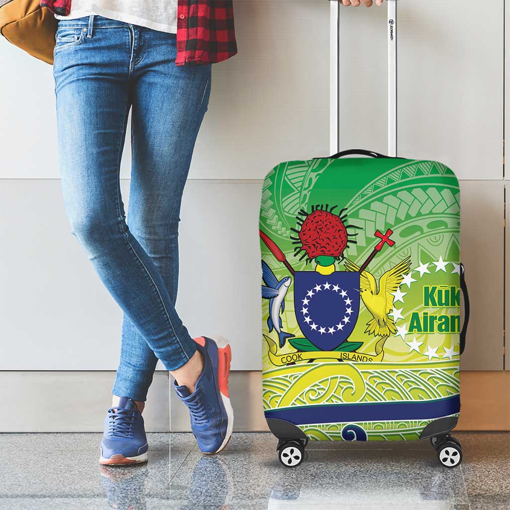 Te Maeva Nui Cook Islands Luggage Cover 60th Independence Anniversary Proud