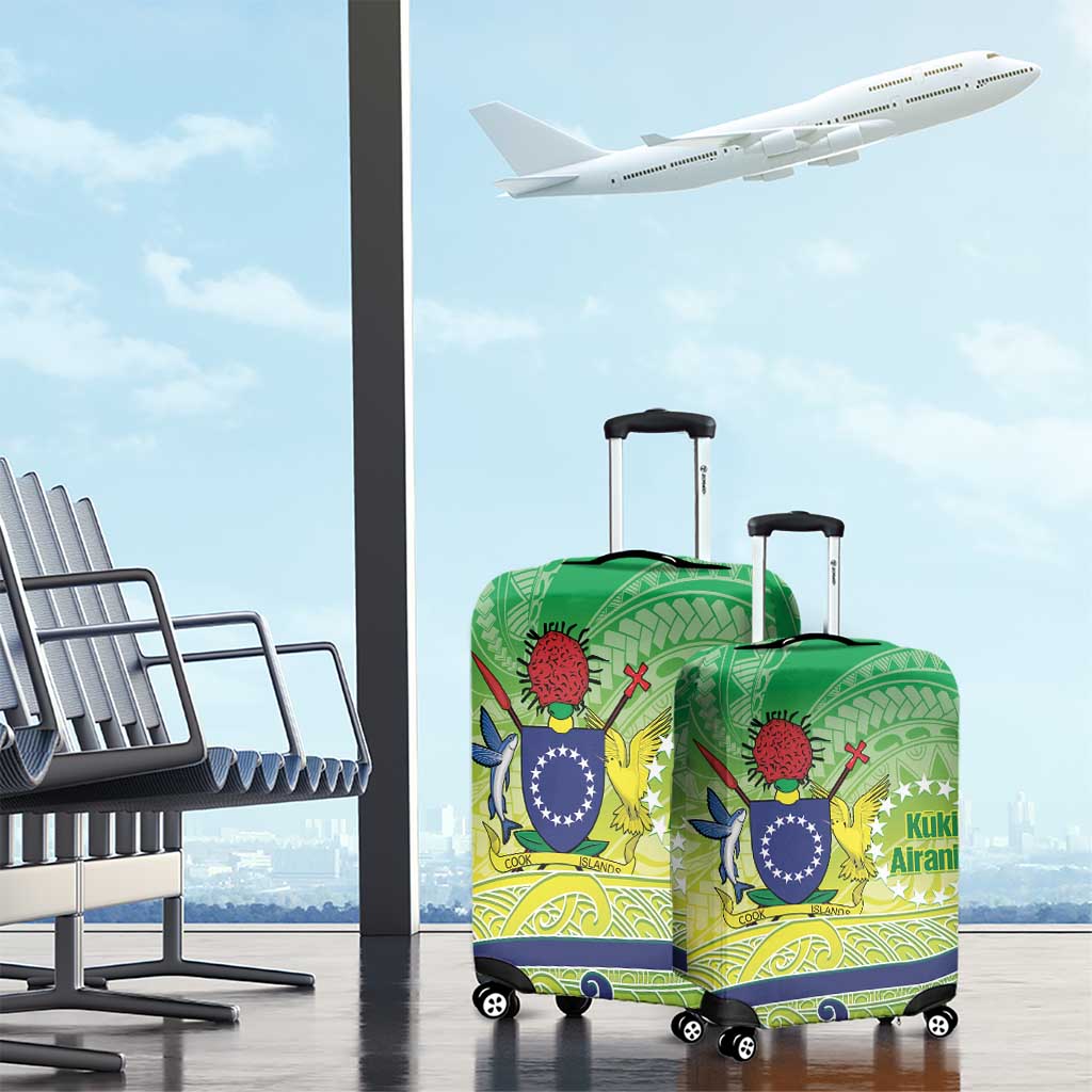 Te Maeva Nui Cook Islands Luggage Cover 60th Independence Anniversary Proud
