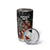 Personalised Aotearoa Darts Tumbler Cup Maori Koru Flaming Dartboard