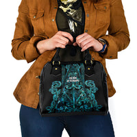 Maori Language Week Shoulder Handbag Kia Mau Ki To Ukaipo Paua Shell Color LT14 - Polynesian Pride