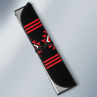 Aotearoa Atua Tumatauenga Auto Sun Shade Maori God Of War Taniko Motifs LT14 - Polynesian Pride