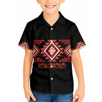 Aotearoa Atua Ruaumoko Personalised Hawaiian Shirt Maori Powerful God Taniko Motifs LT14 - Polynesian Pride