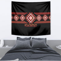 Aotearoa Atua Ruaumoko Tapestry Maori Powerful God Taniko Motifs LT14 - Polynesian Pride