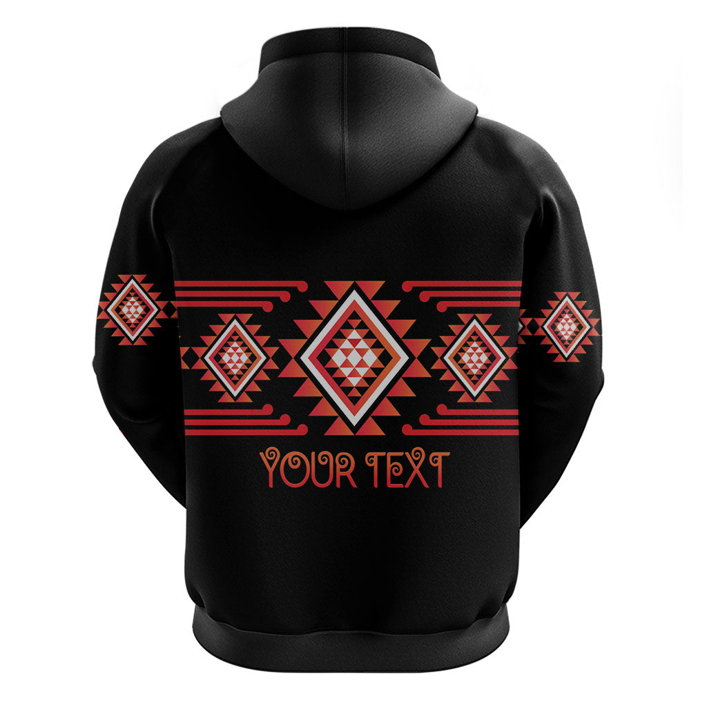Aotearoa Atua Ruaumoko Personalised Zip Hoodie Maori Powerful God Taniko Motifs LT14 - Polynesian Pride