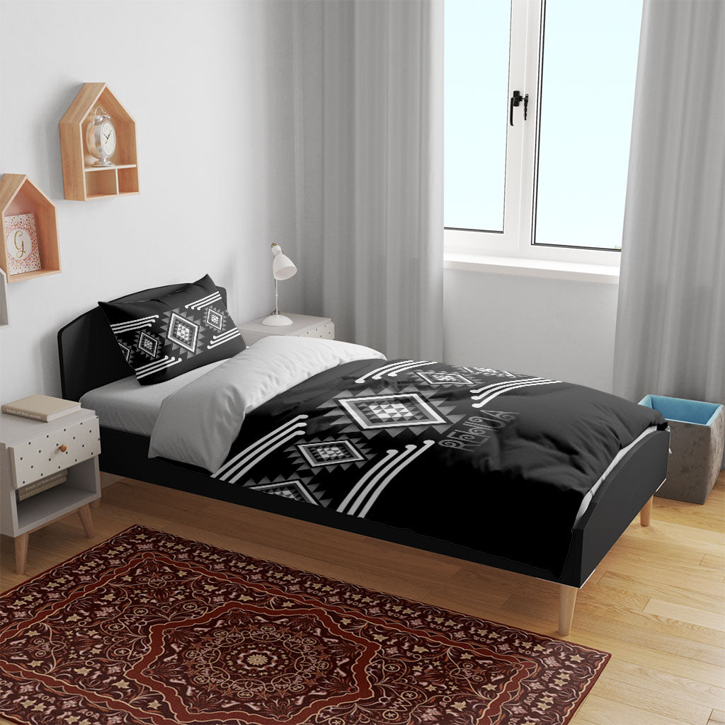 Aotearoa Atua Rehua Bedding Set Maori God Of Healing Taniko Motifs LT14 - Polynesian Pride