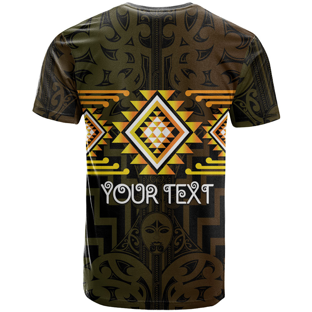 Aotearoa Atua Mahuika Personalised T Shirt Maori Goddess Of Fire Taniko Motifs LT14 - Polynesian Pride
