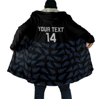 New Zealand Silver Fern Cricket Custom Cloak Black Cap T20 Version LT14 - Polynesian Pride