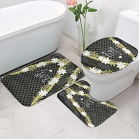 Born And Raised Aloha Hawaii Bathroom Set Kanaka Kakau Hawaiian Tiare Pakalana Lei LT14 - Polynesian Pride