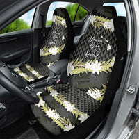 Born And Raised Aloha Hawaii Car Seat Cover Kanaka Kakau Hawaiian Tiare Pakalana Lei LT14 - Polynesian Pride