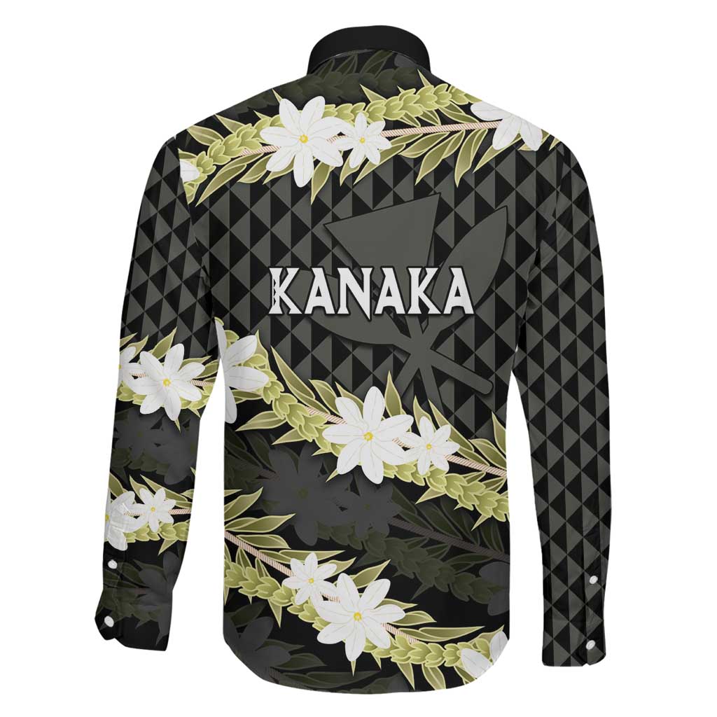 Born And Raised Aloha Hawaii Family Matching Mermaid Dress and Hawaiian Shirt Kanaka Kakau Hawaiian Tiare Pakalana Lei LT14 - Polynesian Pride