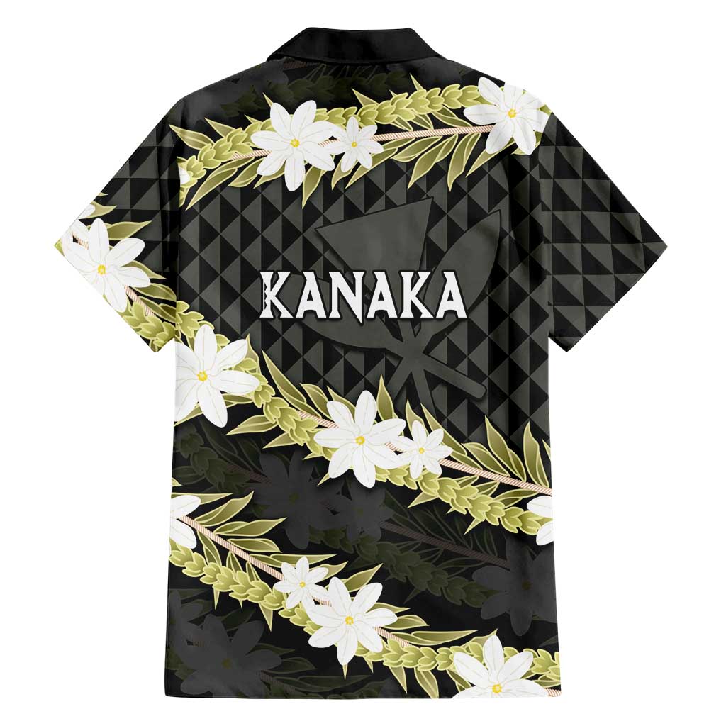 Born And Raised Aloha Hawaii Family Matching Off Shoulder Maxi Dress and Hawaiian Shirt Kanaka Kakau Hawaiian Tiare Pakalana Lei LT14 - Polynesian Pride