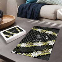 Born And Raised Aloha Hawaii Puzzle Kanaka Kakau Hawaiian Tiare Pakalana Lei LT14 - Polynesian Pride