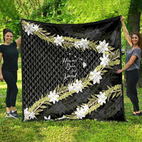 Born And Raised Aloha Hawaii Quilt Kanaka Kakau Hawaiian Tiare Pakalana Lei LT14 - Polynesian Pride
