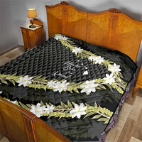 Born And Raised Aloha Hawaii Quilt Kanaka Kakau Hawaiian Tiare Pakalana Lei LT14 - Polynesian Pride