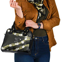 Born And Raised Aloha Hawaii Shoulder Handbag Kanaka Kakau Hawaiian Tiare Pakalana Lei LT14 - Polynesian Pride