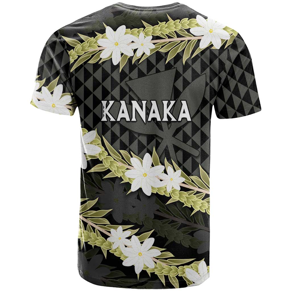 Born And Raised Aloha Hawaii T Shirt Kanaka Kakau Hawaiian Tiare Pakalana Lei LT14 - Polynesian Pride