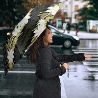 Born And Raised Aloha Hawaii Umbrella Kanaka Kakau Hawaiian Tiare Pakalana Lei LT14 - Polynesian Pride