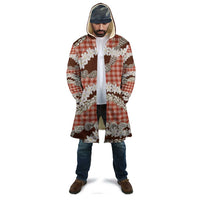 Red Hawaii Tiare and Shell Lei Cloak Hawaiian Palaka Luxury Vibes - Polynesian Pride