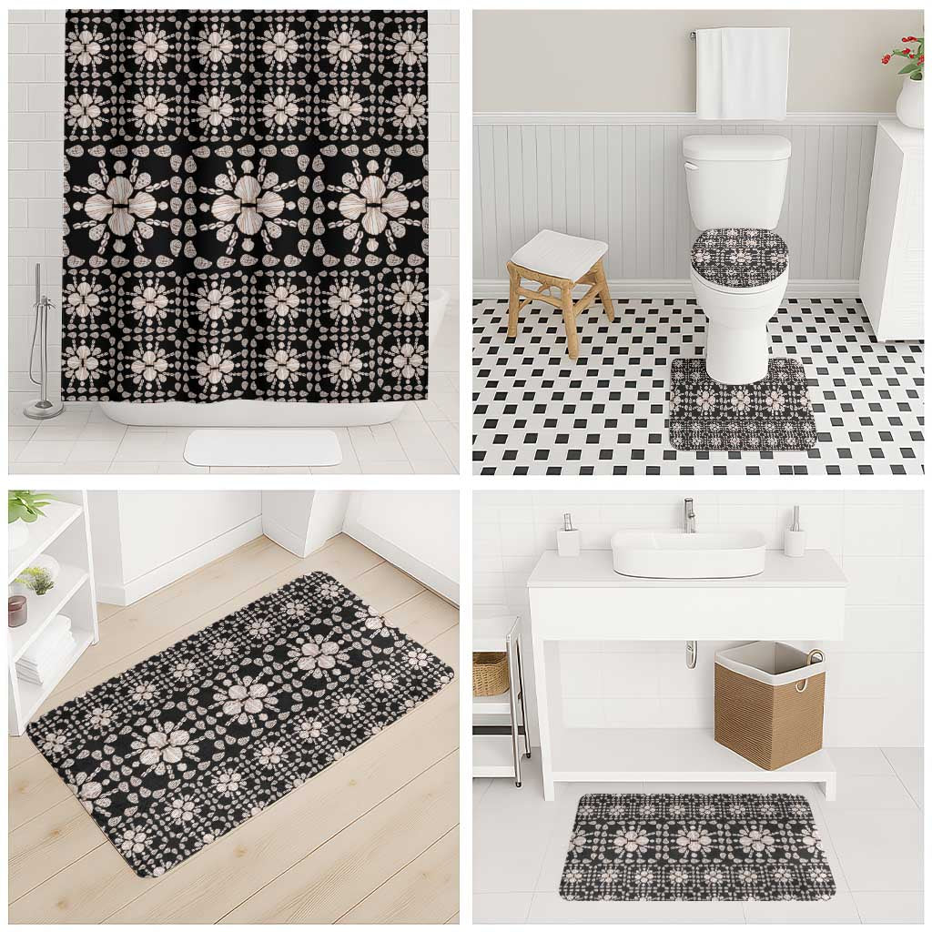 Aloha Hawaii Shell Quilt Bathroom Set Seamless Style - Polynesian Pride