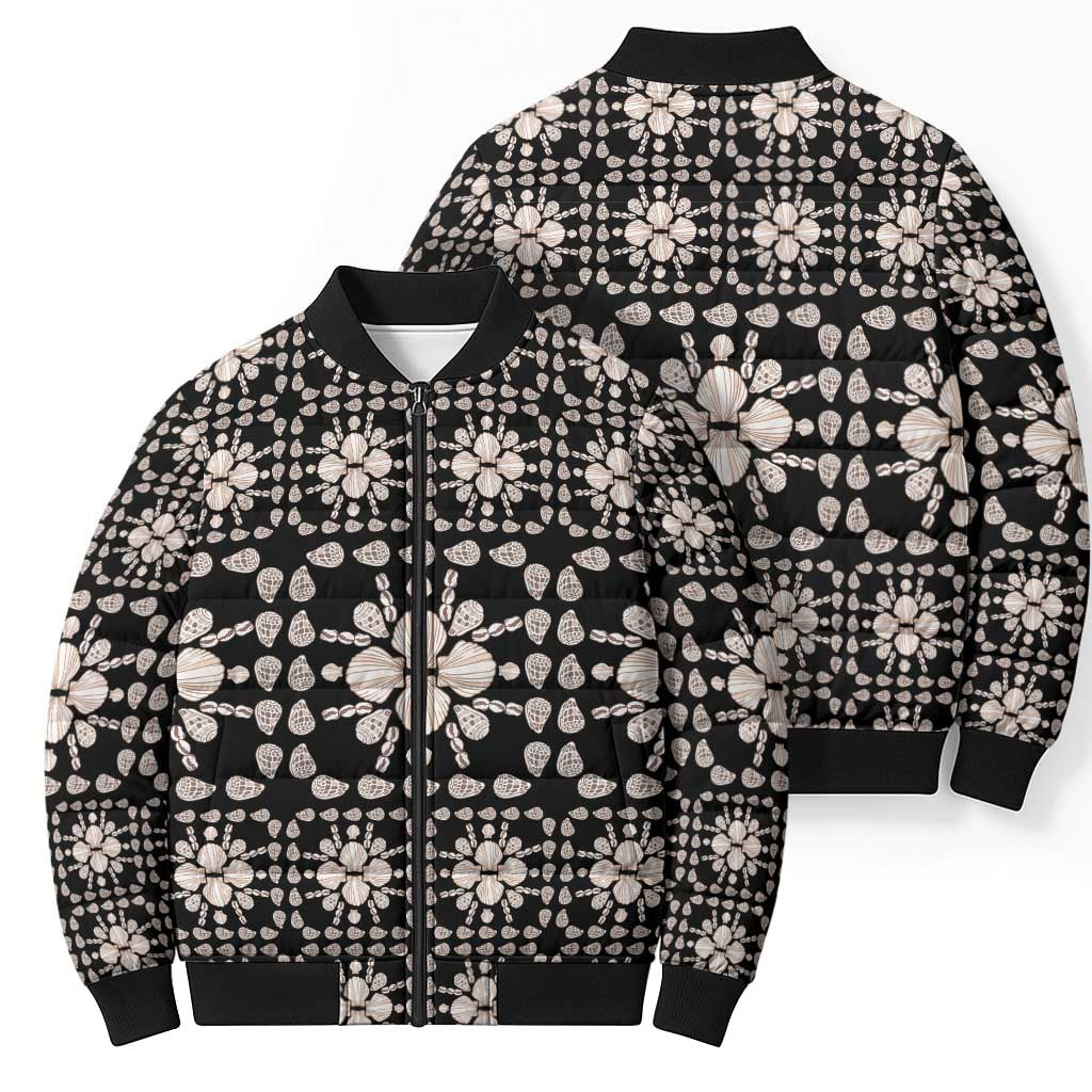 Aloha Hawaii Shell Quilt Bomber Puffer Jacket Seamless Style - Polynesian Pride