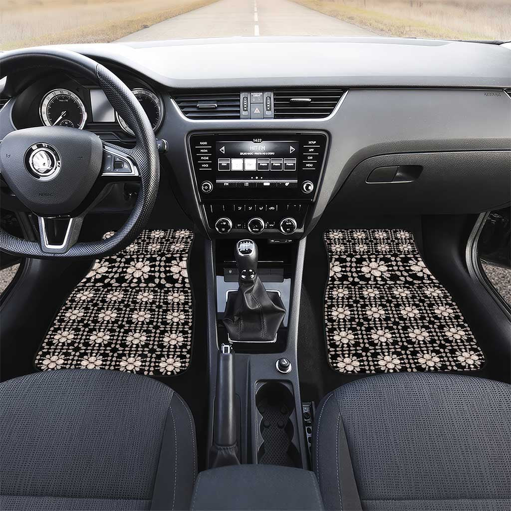 Aloha Hawaii Shell Quilt Car Mats Seamless Style - Polynesian Pride