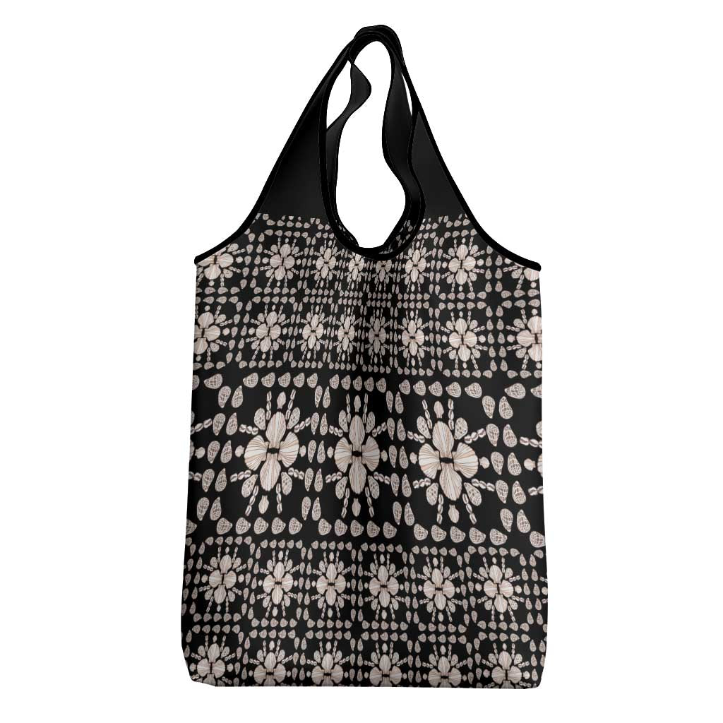Aloha Hawaii Shell Quilt Grocery Bag Seamless Style - Polynesian Pride