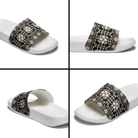 Aloha Hawaii Shell Quilt Slide Sandals Seamless Style - Polynesian Pride