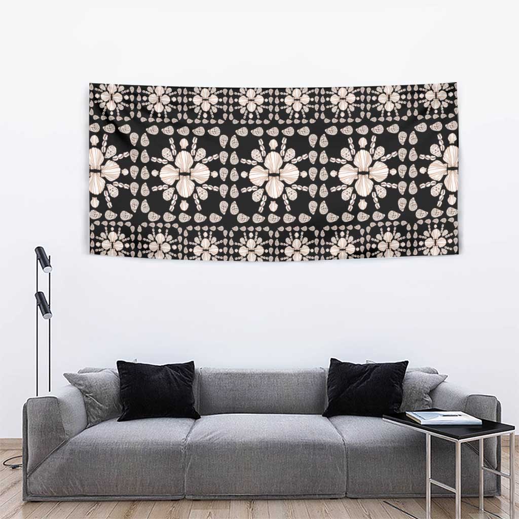 Aloha Hawaii Shell Quilt Tapestry Seamless Style - Polynesian Pride