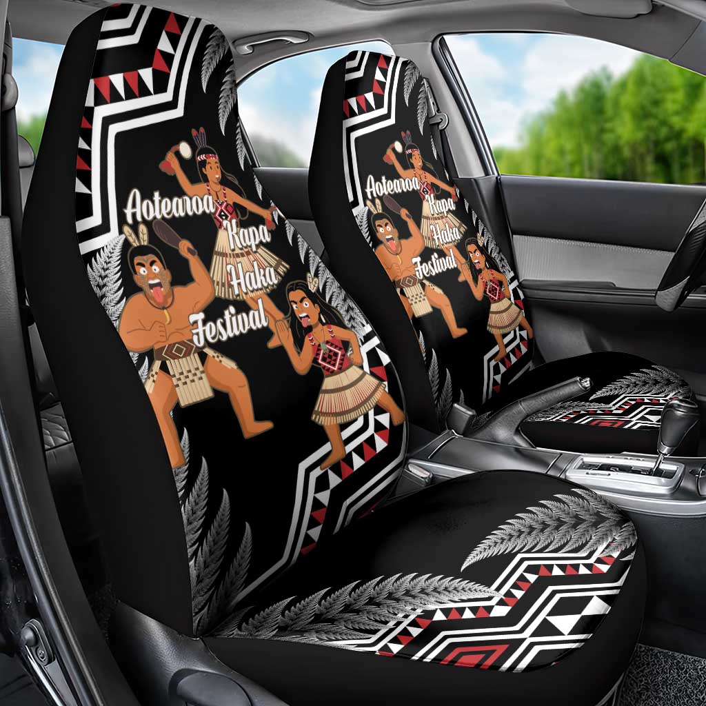 Aotearoa Kapa Haka Car Seat Cover 2025 Festival - Traditional Maori Dance LT14 - Polynesian Pride
