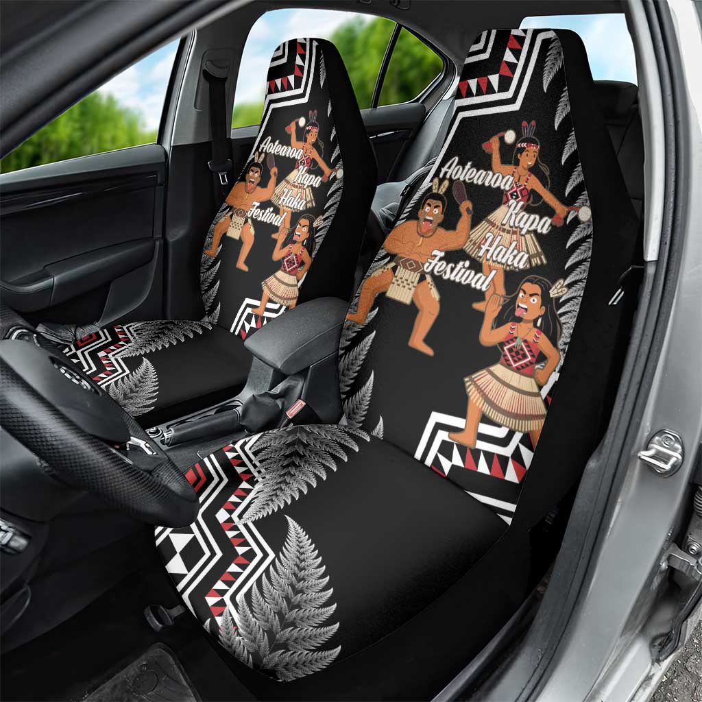 Aotearoa Kapa Haka Car Seat Cover 2025 Festival - Traditional Maori Dance LT14 - Polynesian Pride
